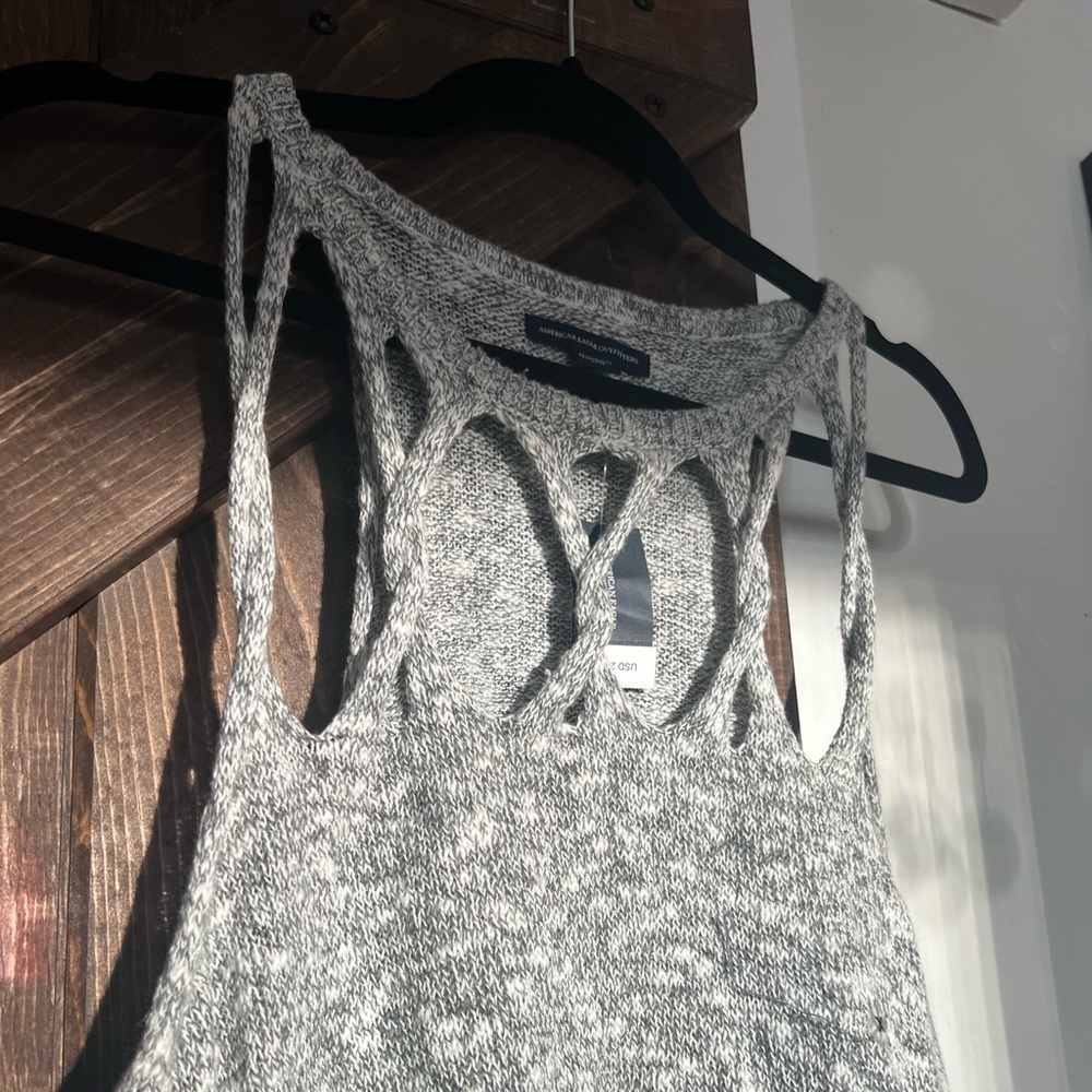 NWT American Eagle Twisted Neckline Tank - SZ XL